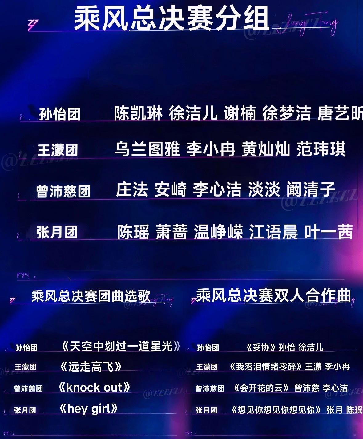 浪姐总决赛嘉宾秀有🍉主爆料浪姐总决赛嘉宾秀有8个，而淘汰的姐姐们只有一个舞台，