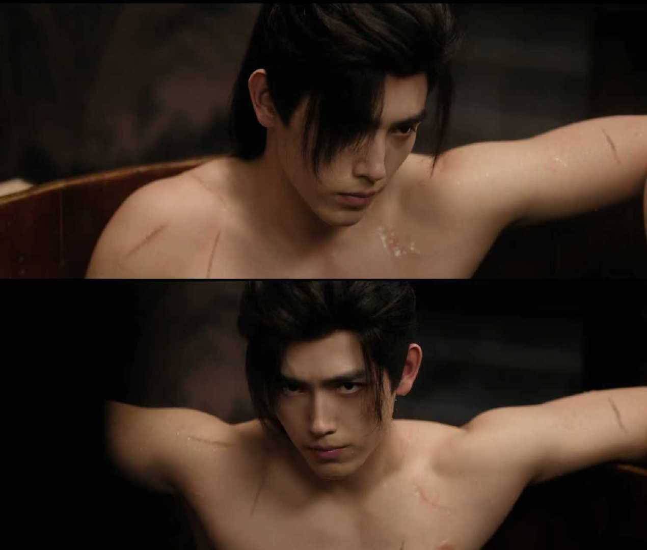  陈飞宇白日提灯沐浴戏陈飞宇身材别再只看身材了！陈飞宇的沐浴戏藏着段胥的一生
