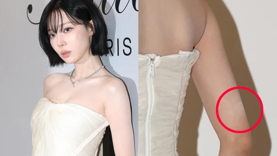 aespa 成员 Winter 巧妙遮挡传说中的“情侣纹身”引发热议