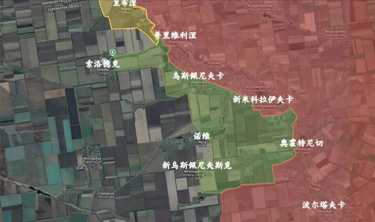 俄军东部集群在第聂伯罗彼得罗夫斯克州和扎波罗热州简直就是虎入羊群，天天都是大踏步