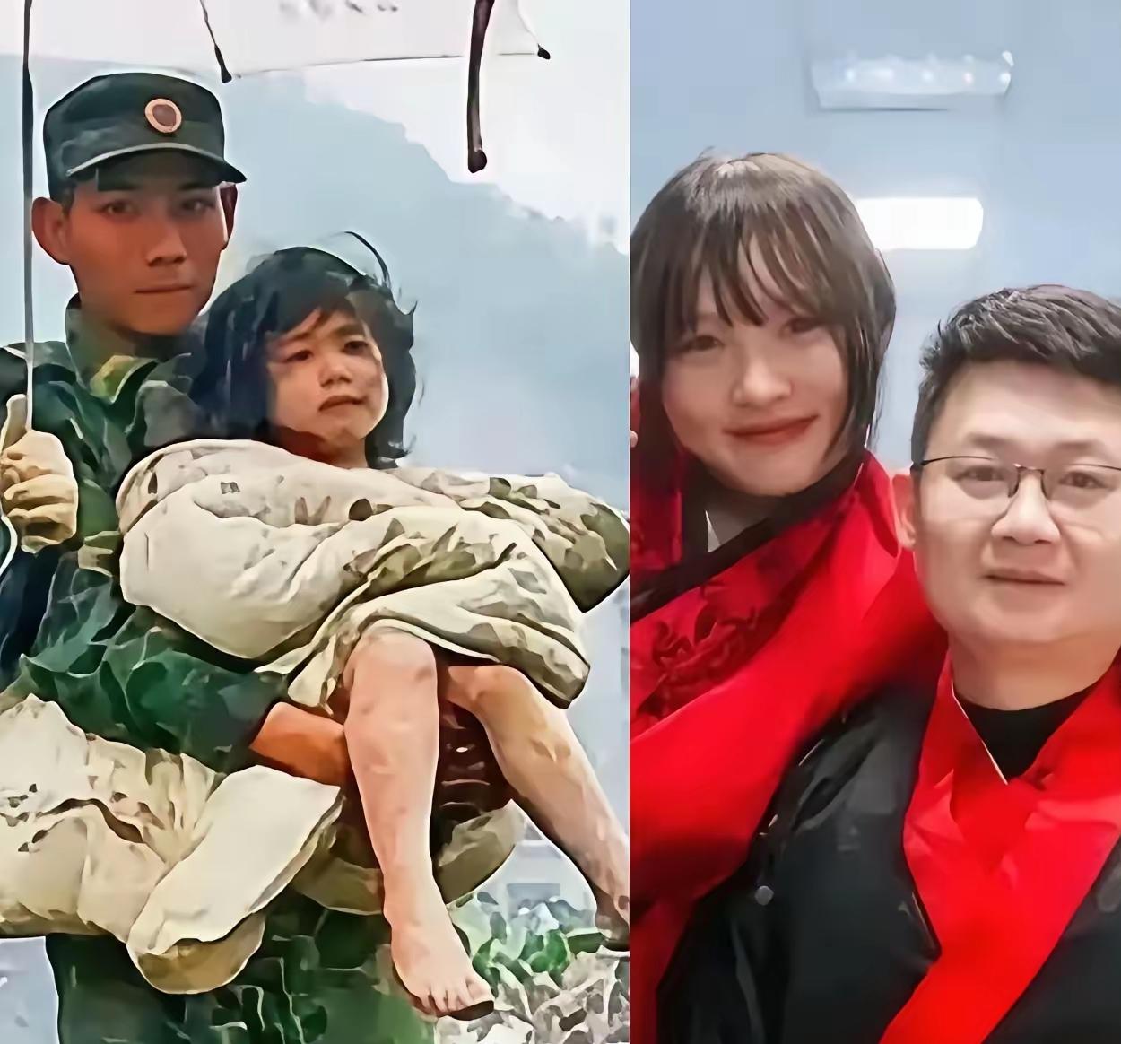 17年前那场让整个中国都揪心的汶川地震，8岁的刘喜美被压在断壁残垣的瓦砾堆里，腿