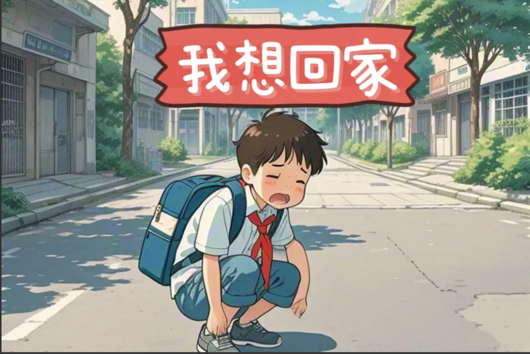 给孩子全托的念头彻底打消了，看到小小的他蜷缩在角落里，那撕心裂肺的哭声，一直哭喊
