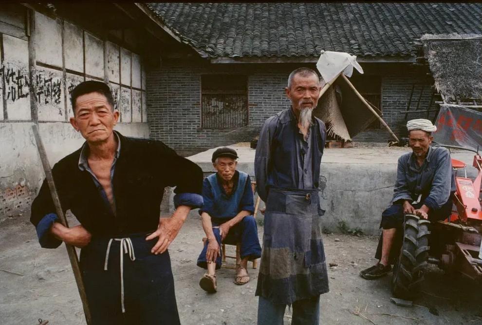 1980年的四川成都，布鲁诺·巴贝《中国的颜色》。​​​