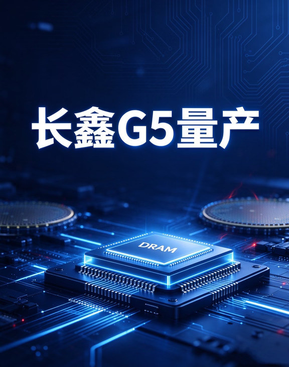 长鑫G5量产刷屏外媒！中国存储真的支棱起来