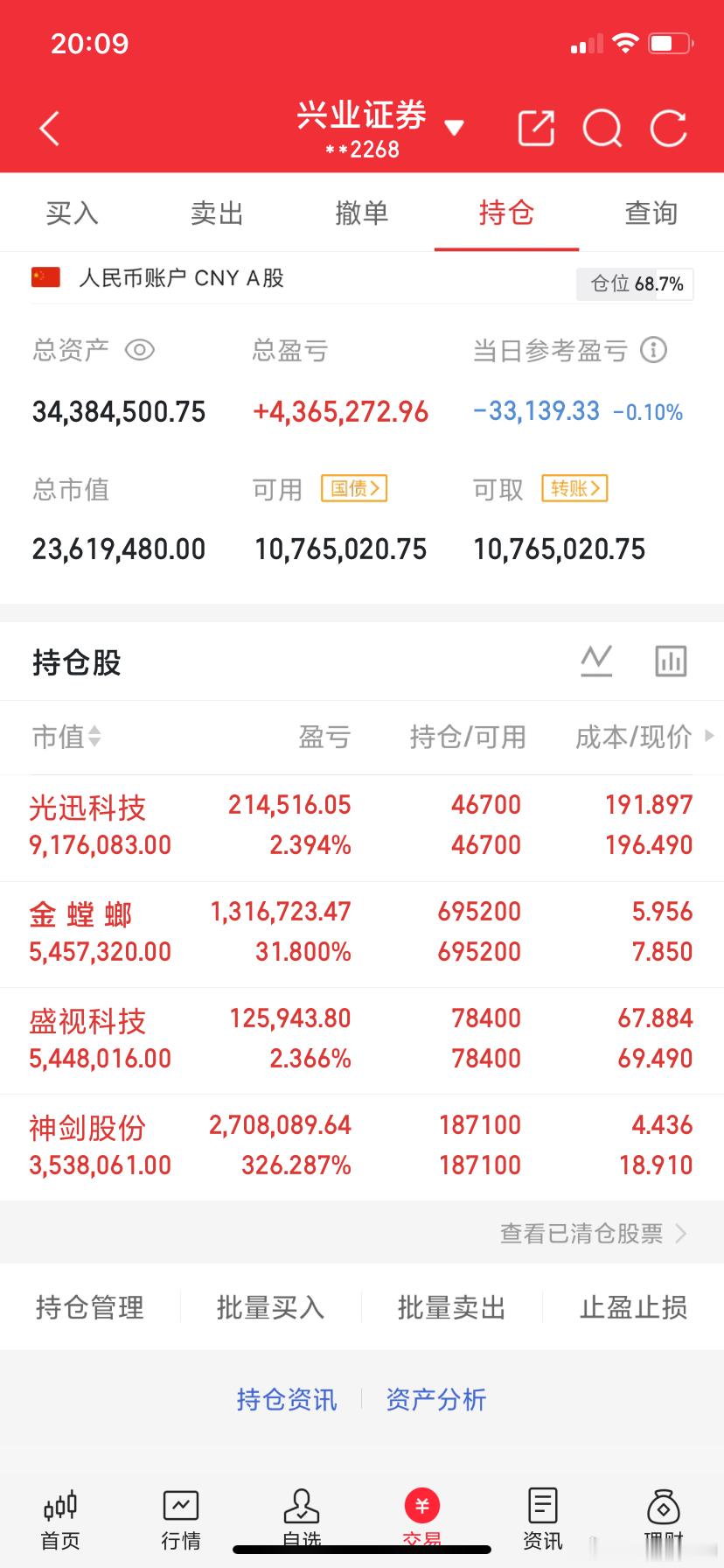 A股记录来了！目标：2000万→4000万，用一个月见证过程！关注我，先看
