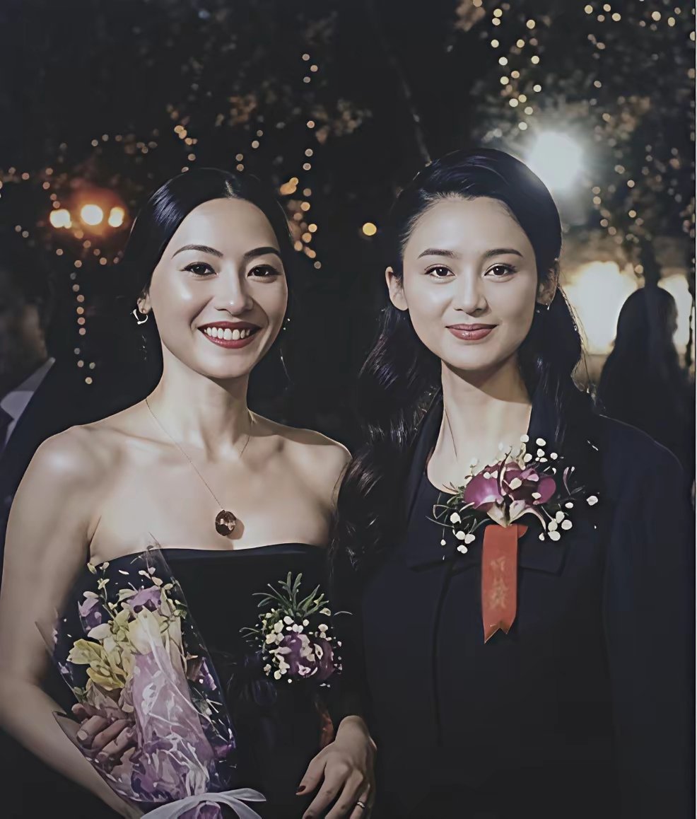 这算是纯东方美和混血长相的巅峰了吧？张柏芝和陈红