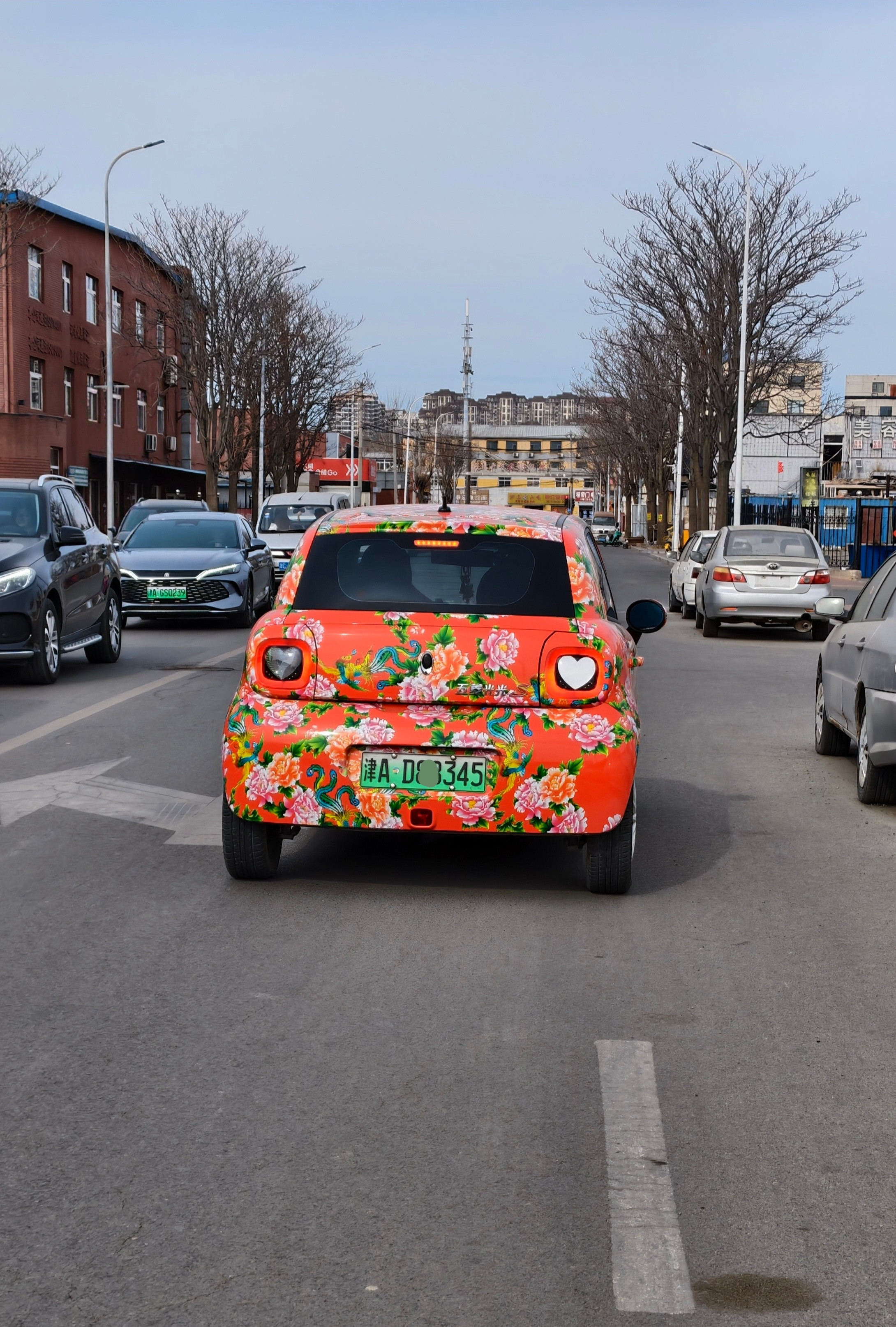 车灯都是爱你的形状大家除夕快乐！