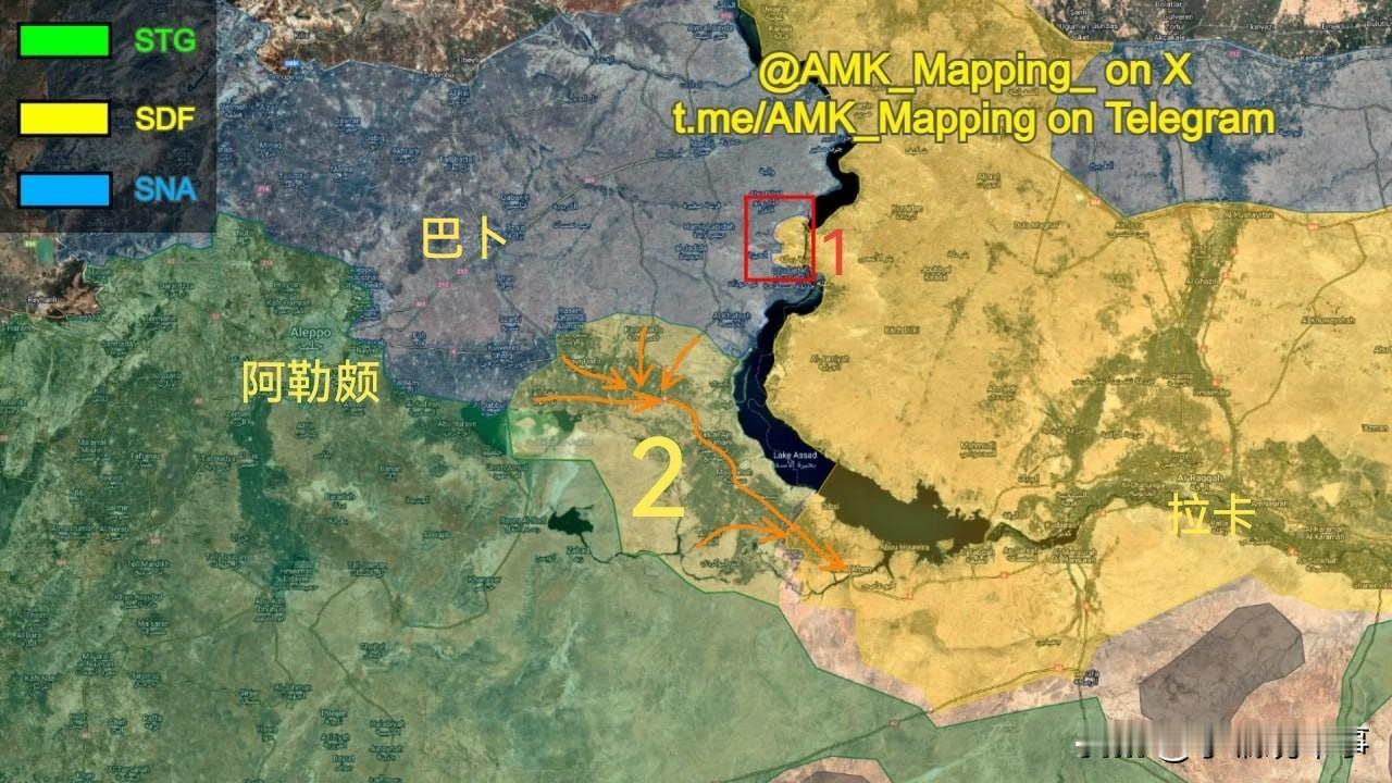 ⚡️1月16日，库尔德主导的“叙利亚民主军”总司令马兹鲁姆·阿布迪宣布，该组织将