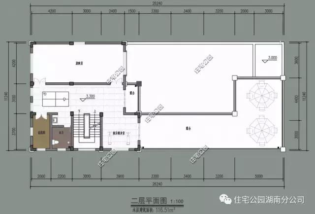 11x12米农村别墅, 柴火房锅炉房, 影视厅健身房样样全