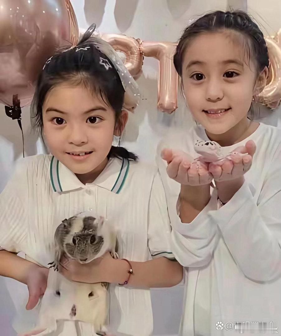 贾静雯三个女儿都好看，最好看的还是波妞​​​
