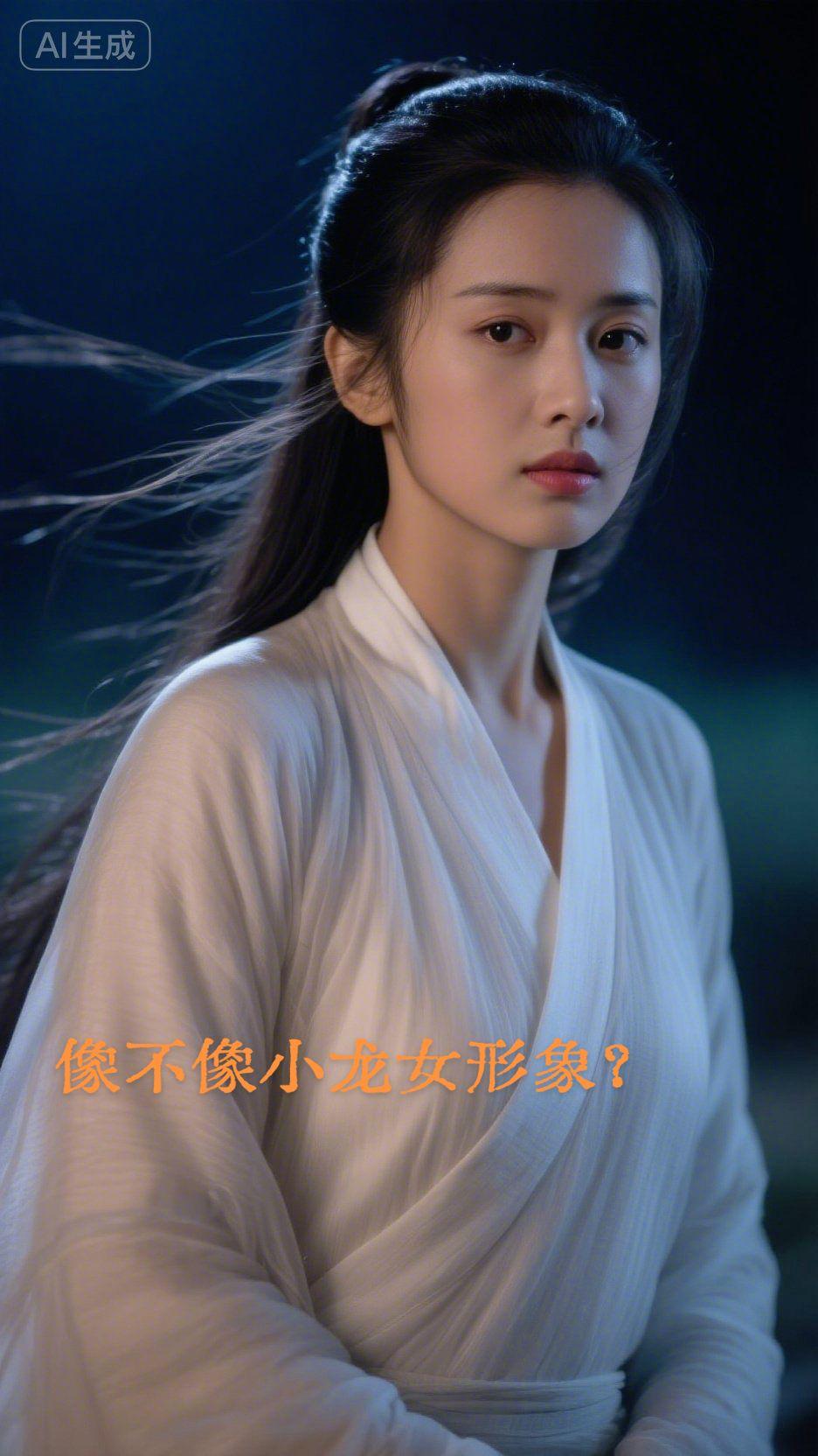 小龙女的清冷仙气女神形象古装剧角色小龙女