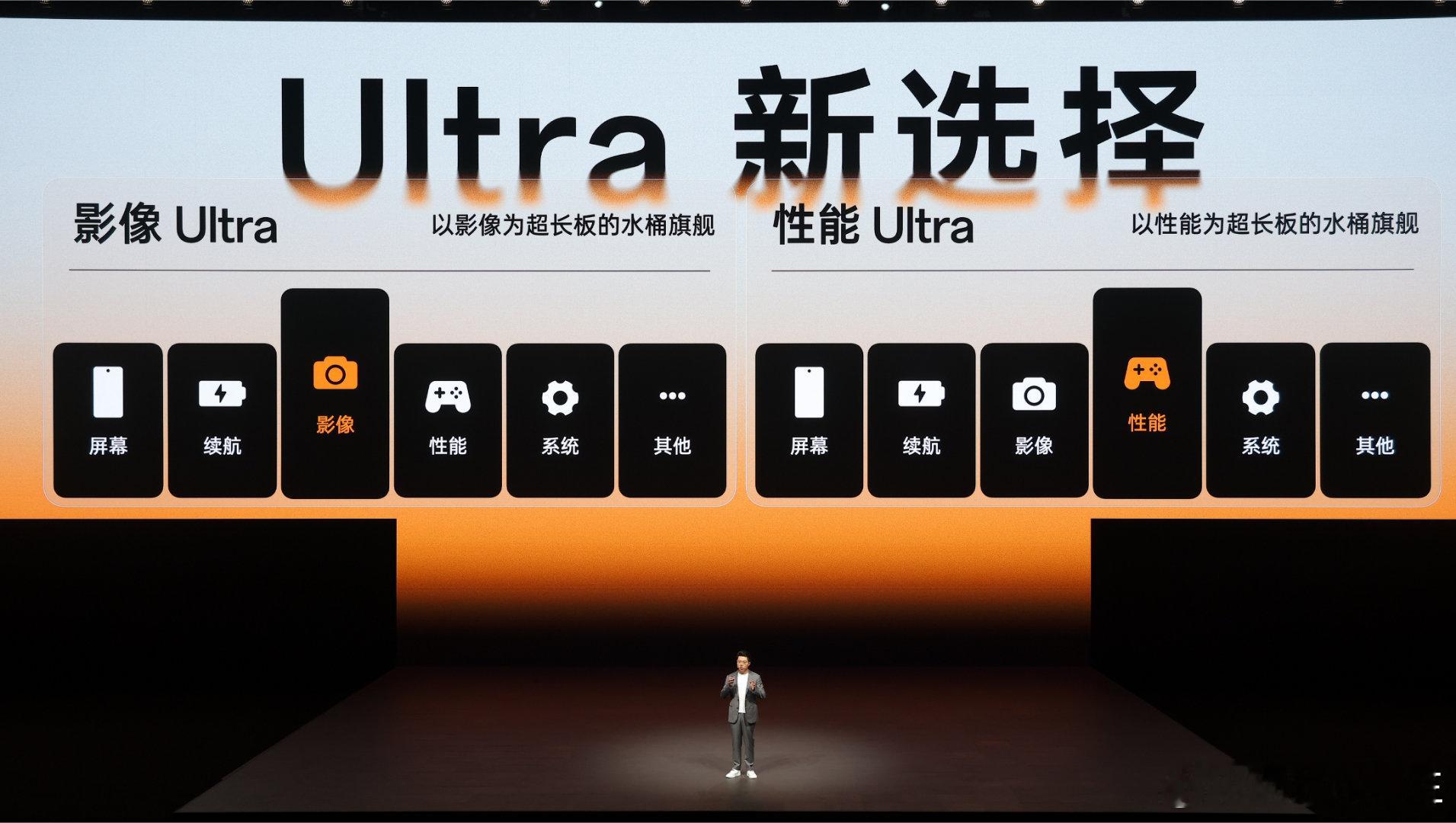 为什么要做一部性能「Ultra」旗舰呢？目前各家「ultra」都侧重影像，从而积