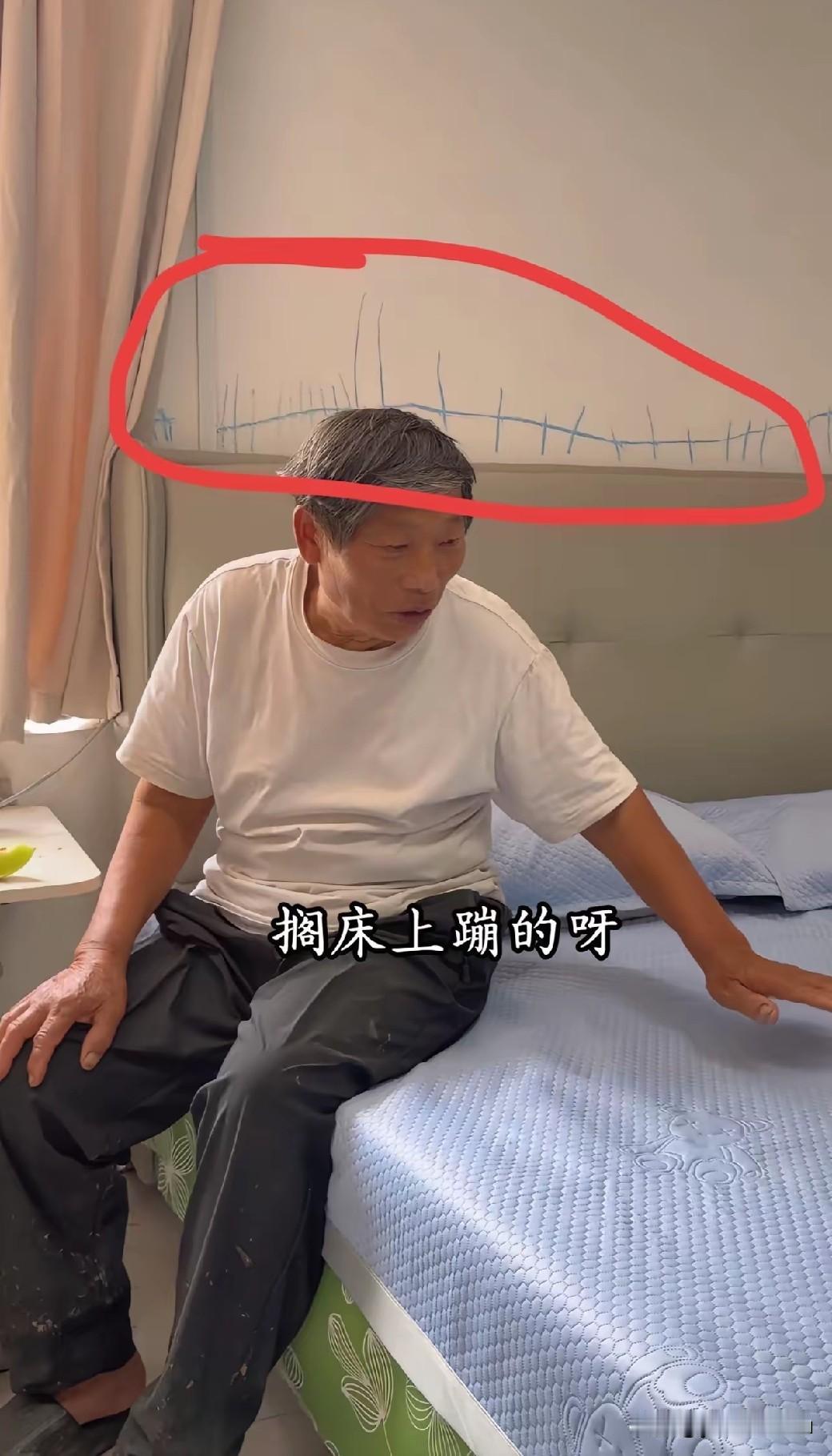 说实话不太像是三行画的，到有点像大点的孩子或者大人的作为，难不成在墙壁上给三行上