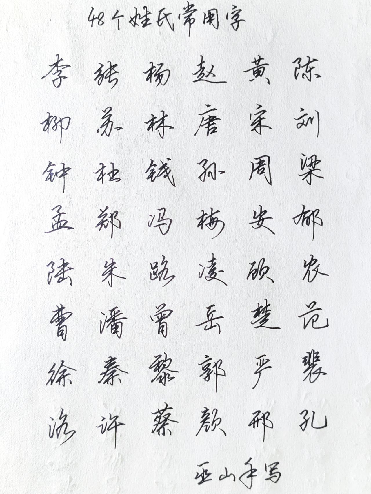 练字行书字帖硬笔书法字帖同步字帖写字是一种生活