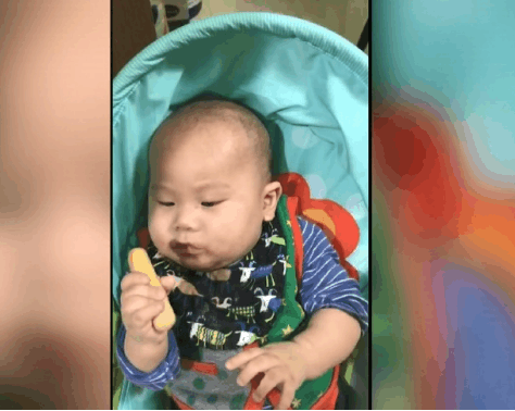6月大婴儿长得太Q萌, 亲友抢着不分口水喂食, 没几天宝宝全脸烂掉妈妈崩溃!