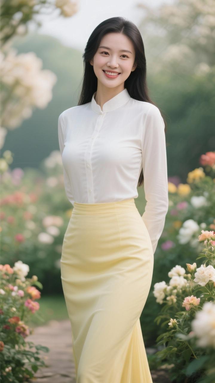 “花间美人笑，春风满面来”，多美的意境啊！想象着在鹭岛的南湖公园，木棉花开得俏，