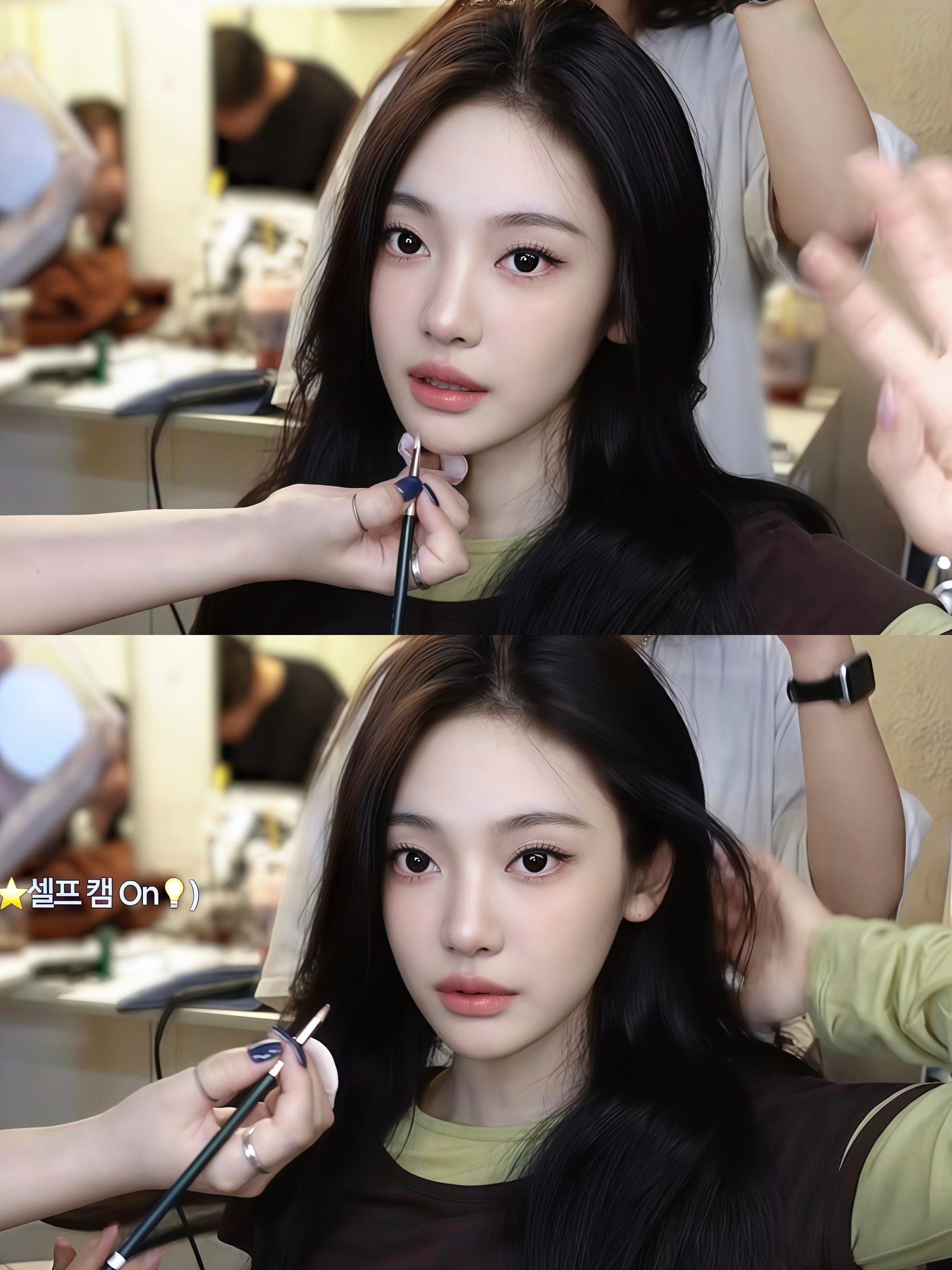 宁艺卓打开图的瞬间，感觉滴了洗眼液～舒服又清清凉凉