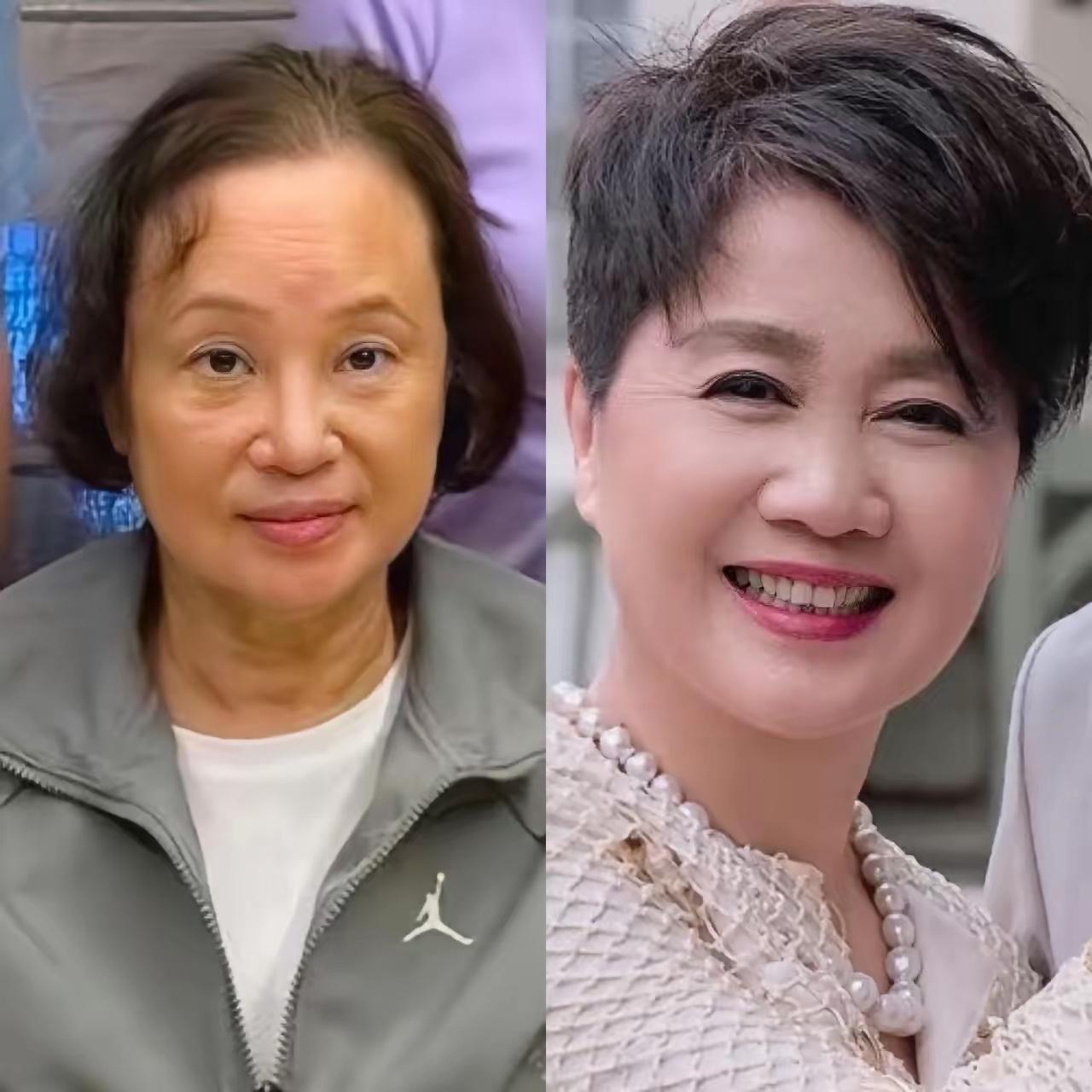 果然姜还是老的辣！我问我妈：为啥同样是赌王老婆，三太陈婉珍近照老态龙钟得这么厉害