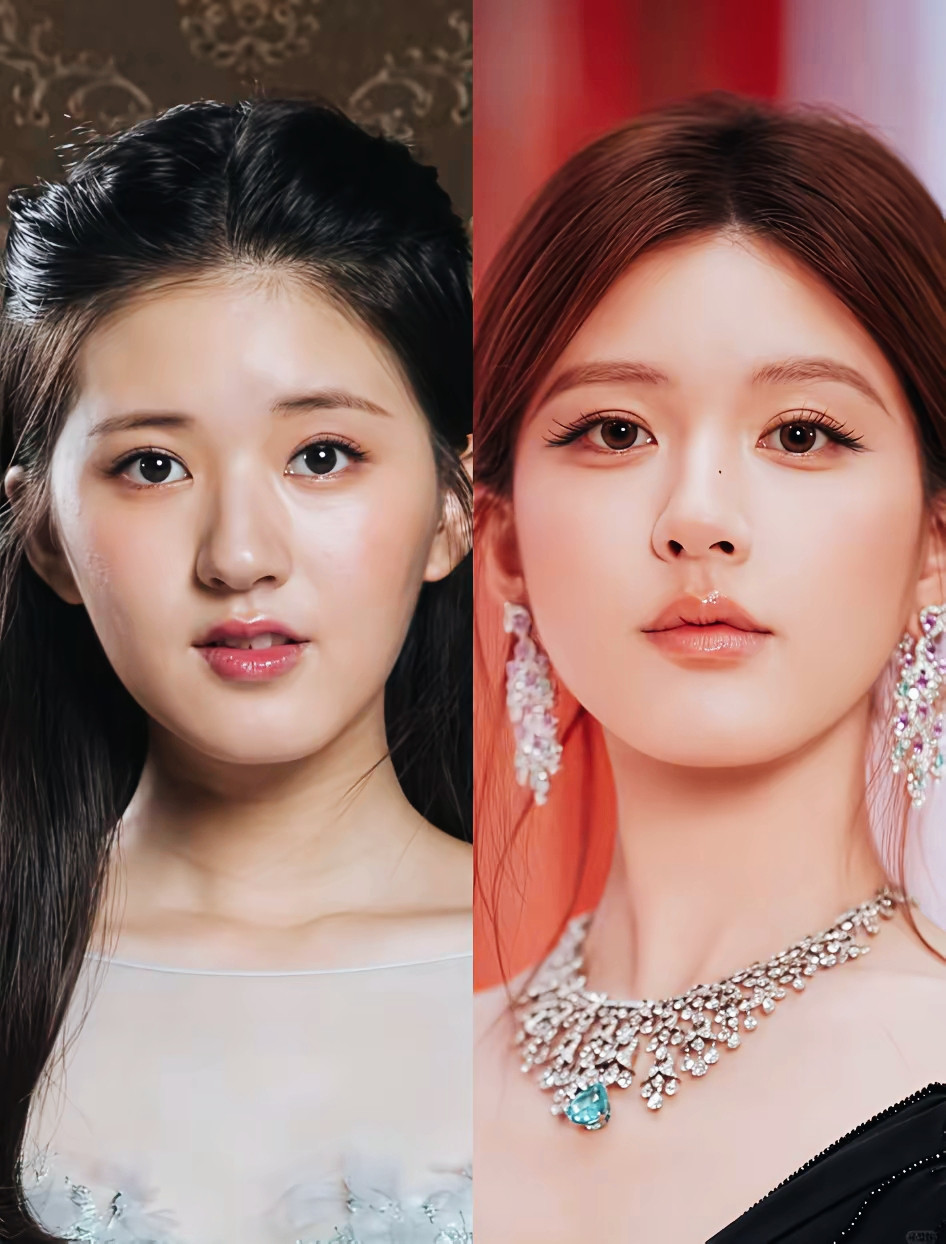 刷到赵露思的近照对比，我真的有点恍惚！从《哦！我的皇帝陛下》里那个满脸胶原蛋白的