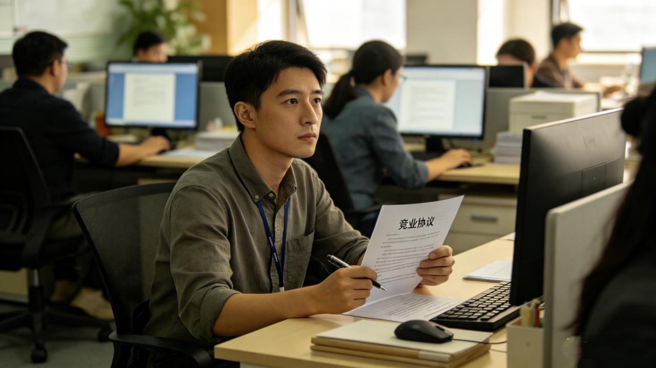 小周离职时，公司让他签竞业协议：一年内不得去同行，每月补偿两千块。小周没多想就