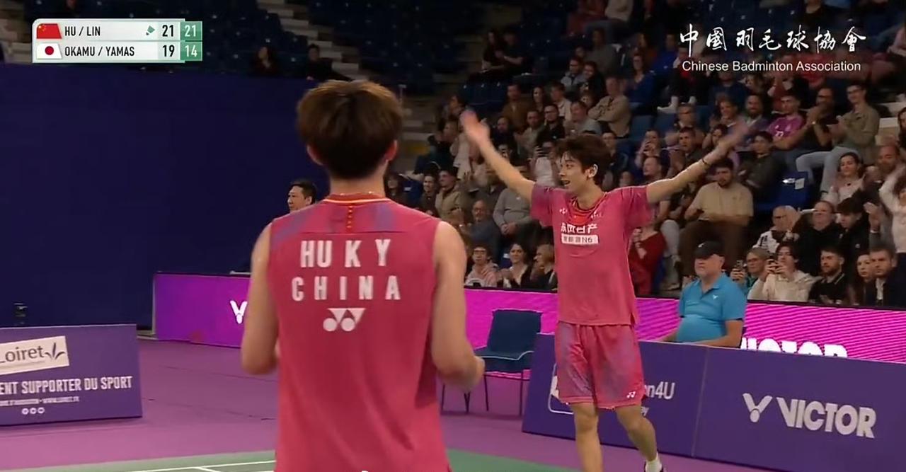 胡珂源/林祥毅🇨🇳夺冠！刚刚！胡珂源/林祥毅🇨🇳直落两局，21-1