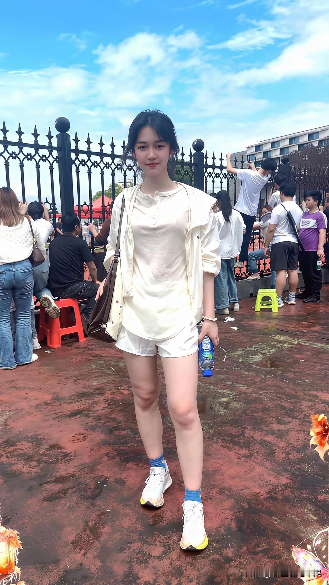 一看就知道，这是一个黄花大闺女！