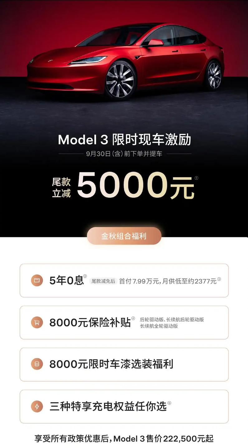 一觉醒来，特斯拉车主的天塌了，特斯拉又双叒叕"变相降价"了！“金九银十”卖车旺