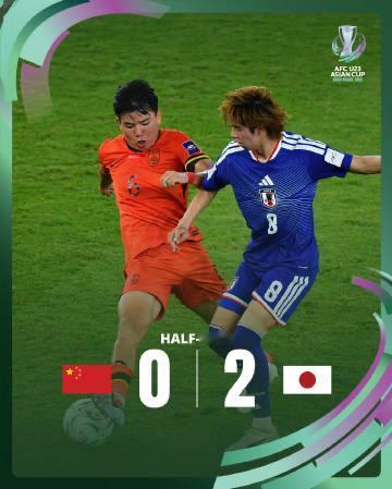 没办法，我们踢的足球是粗加工的。相比日本队的精细活，U23国足真的没有能力把