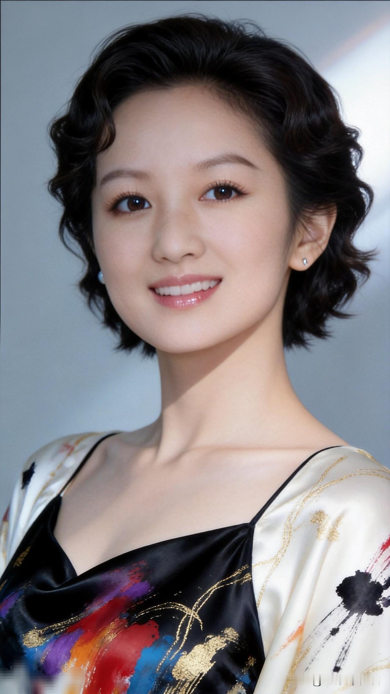 笑靥如花，委婉动人。什么样的穿搭可以成为气质女神?优雅黑发，甜美笑容，时尚穿搭