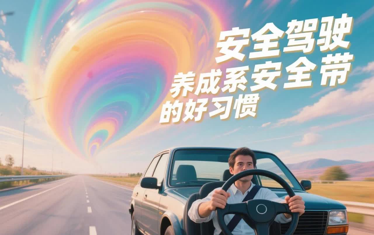 十个驾驶好习惯，安全伴你一辈子1.系好安全带驾驶员和乘客上