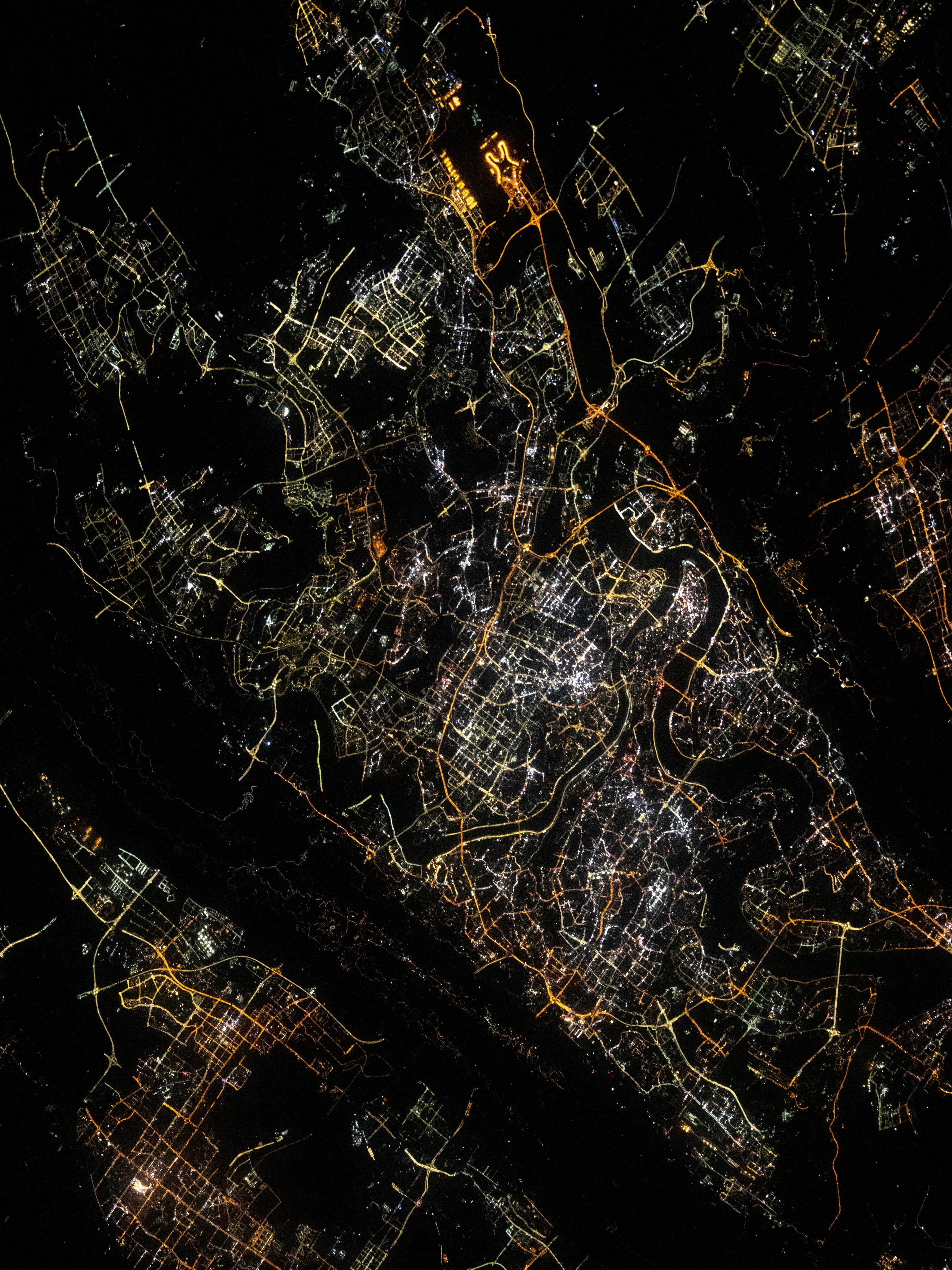 城市之美换个角度看重庆夜景
