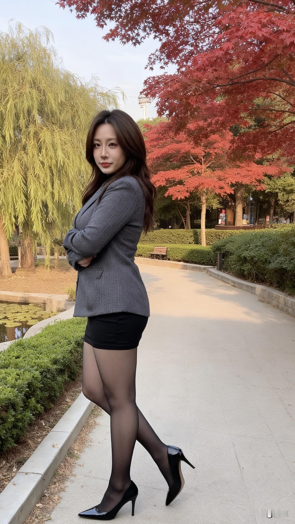 为什么漂亮女生都爱穿短裙很多时尚潮流推崇短裙，受潮流影响。