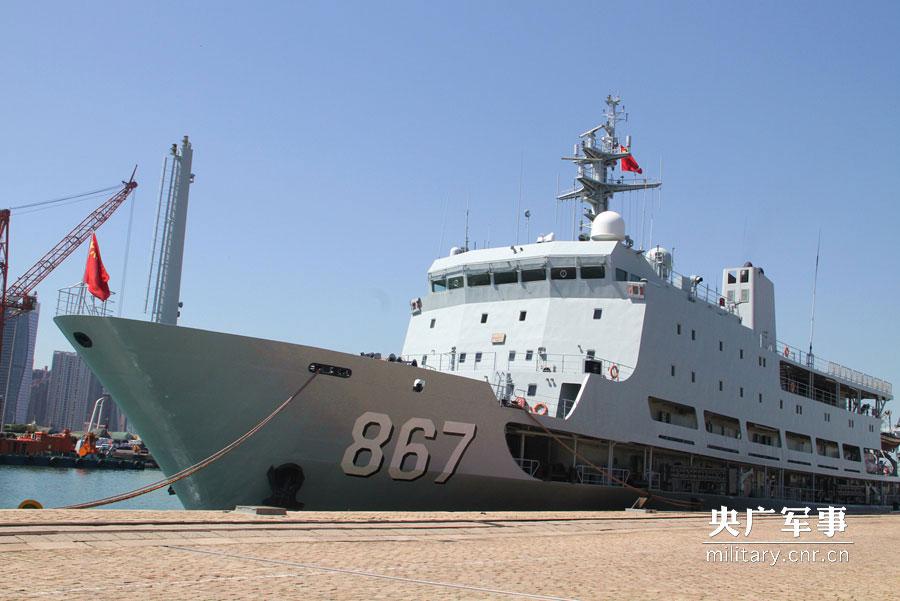 揭秘长岛船 首次参加中俄联演的海军新型援潜救生船