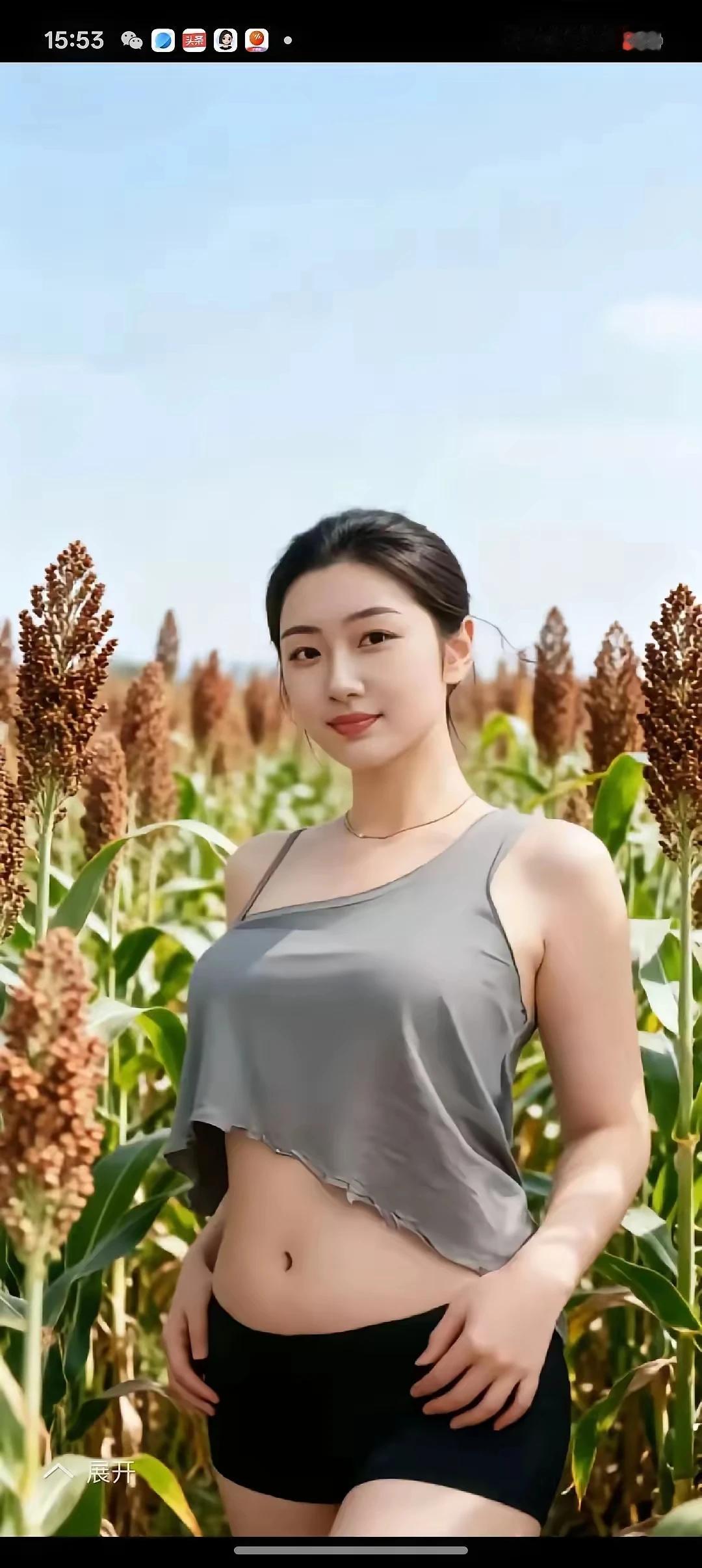 初夏平川麦浪黄，芒种南北务农忙。北挥镰刀收熟麦，又是一季粮满仓。