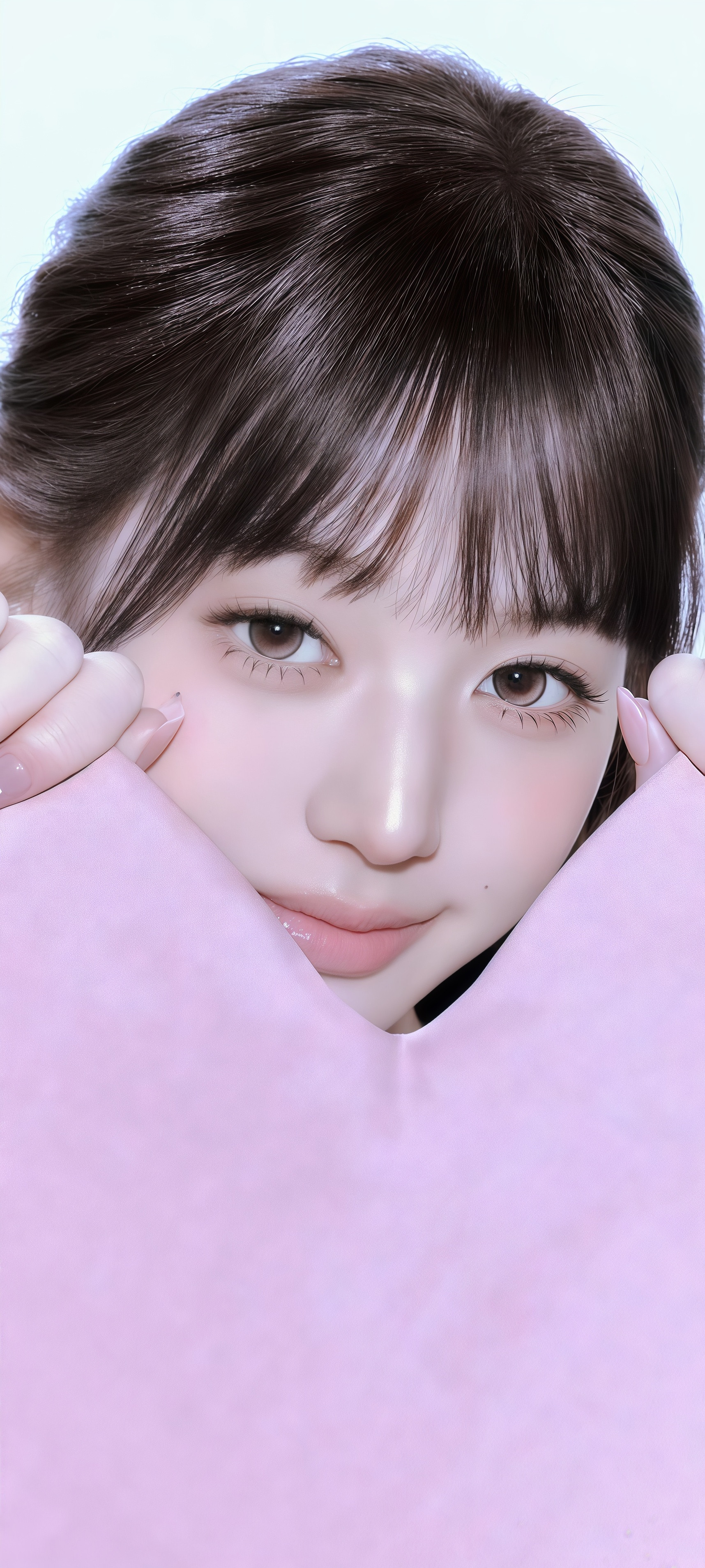 张元英蓝色系梦幻壁纸更新女神如此权威的脸蛋好美貌！专栏·LOVE张元英
