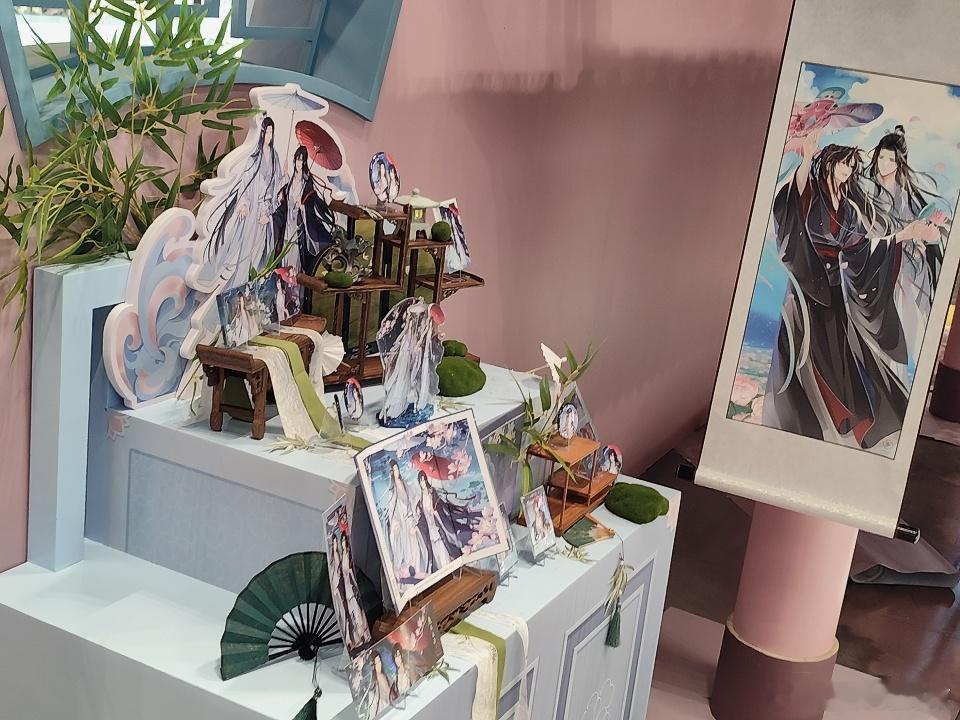 po一下最近打卡的魔道祖师动画七周年限定快闪现场美图，喜欢​​​