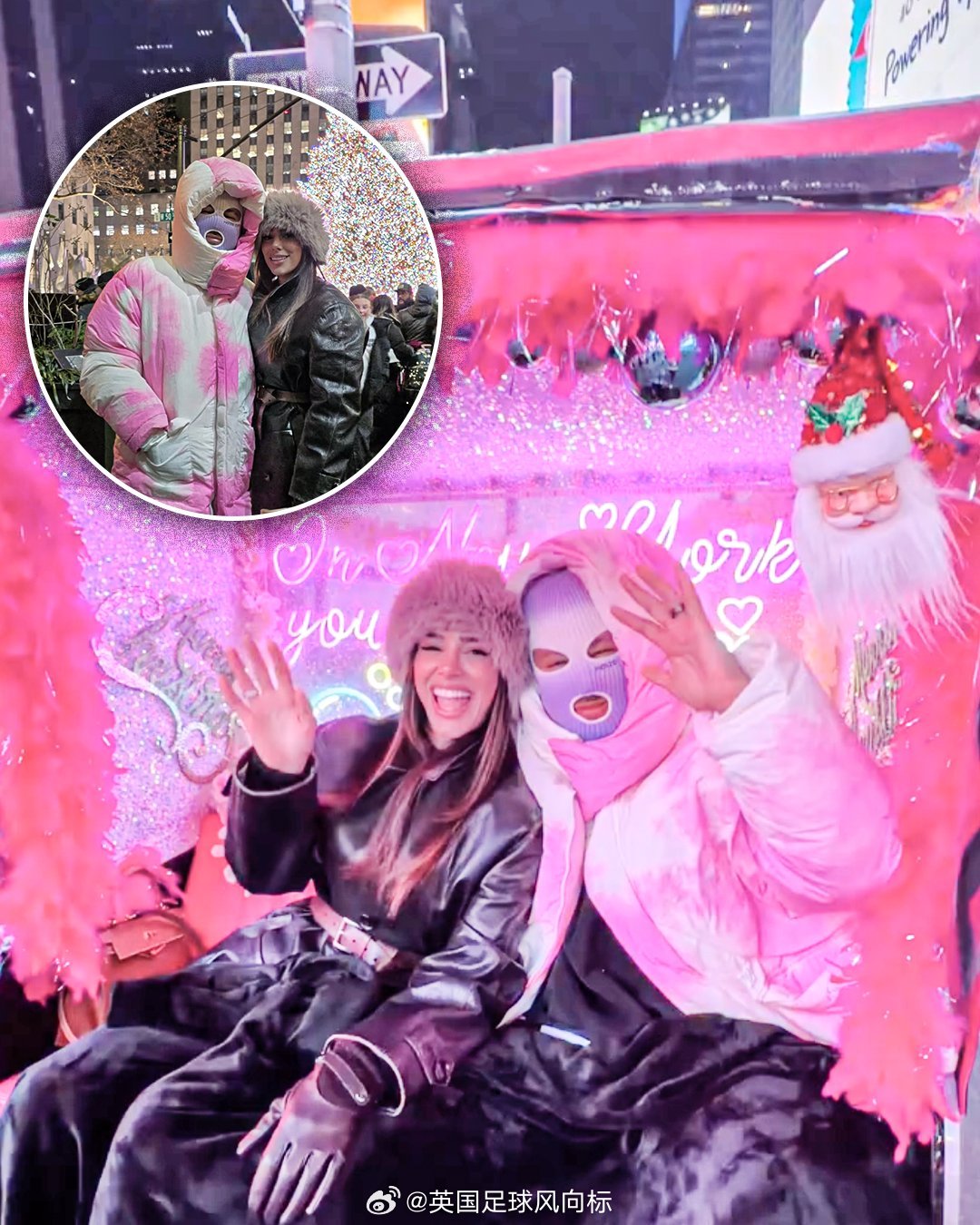 【猜人】这位带着妹子去纽约体验圣诞节气氛的球星是谁？