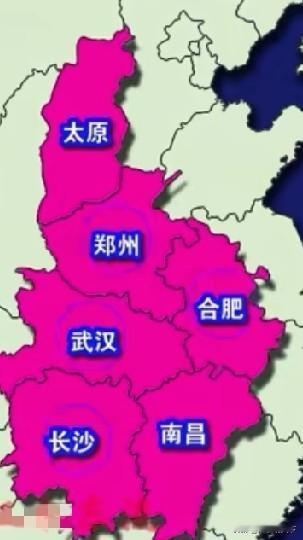 中部六省的新格局，山西省渐行渐远，似乎在各种榜单里也看不到它们的名字了从200
