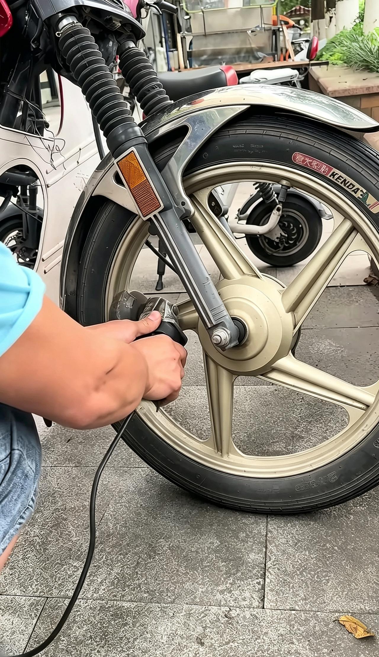 摩托车丢了钥匙找来开锁匠，师傅的操作实在让人啼笑皆非！停好摩托车后钥匙不慎弄丢