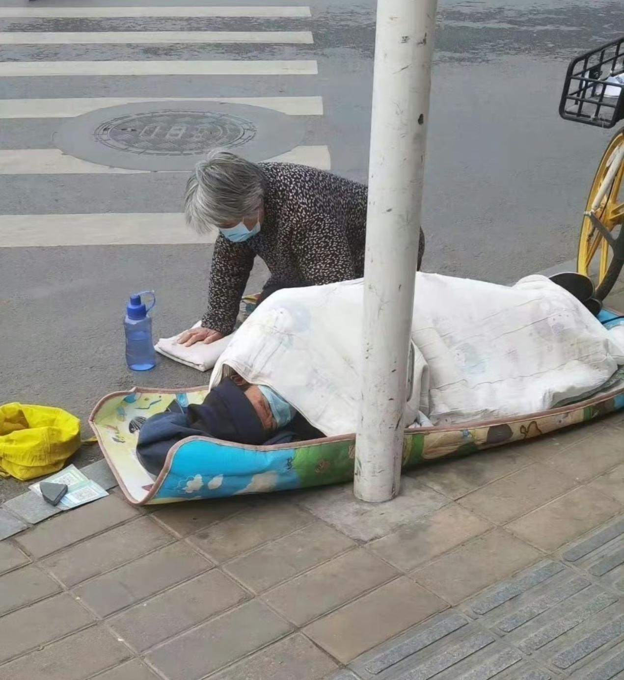 高级了！立秋之后。连要饭都开始两班倒了？