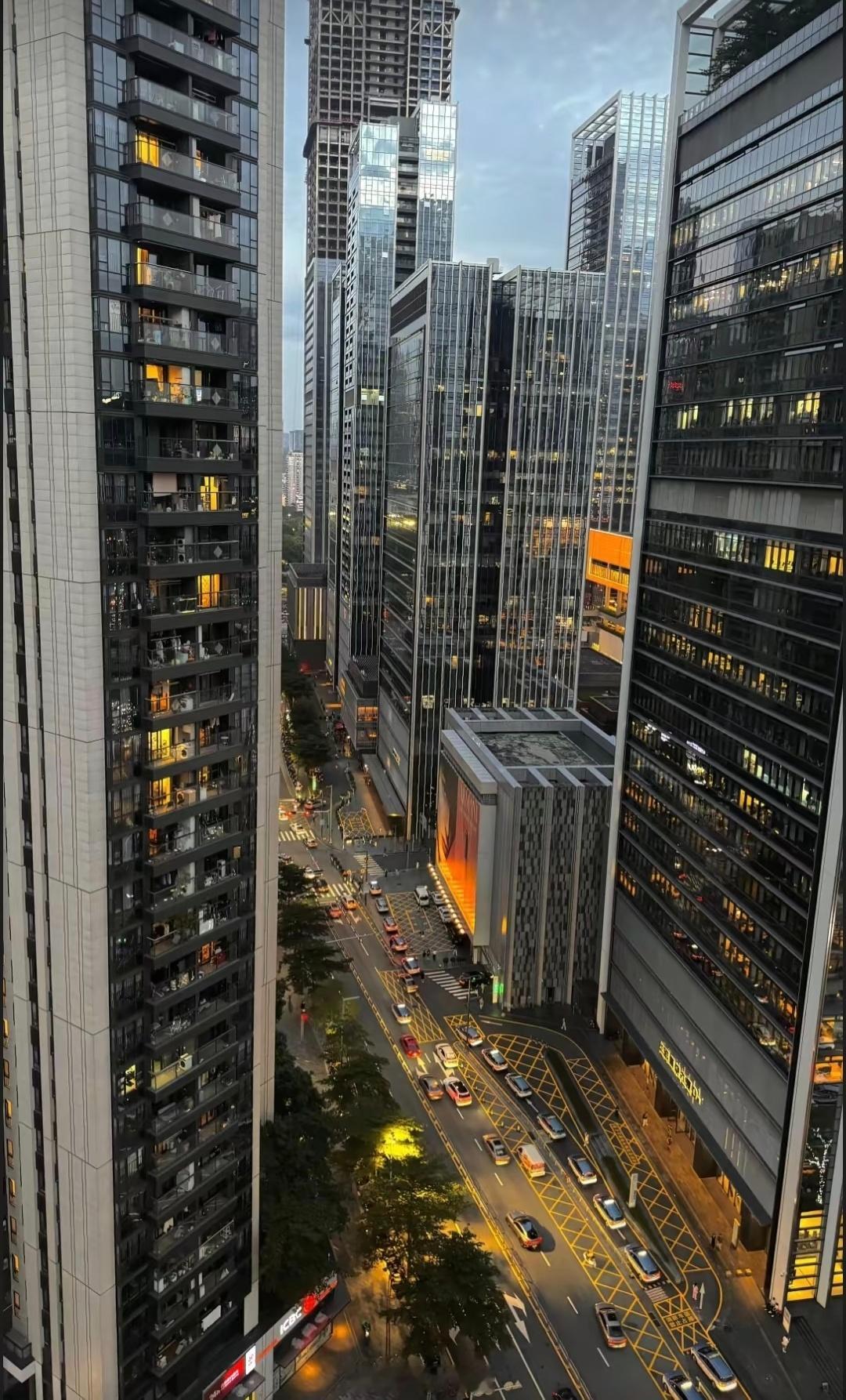 深圳南山区万象天地的质感。