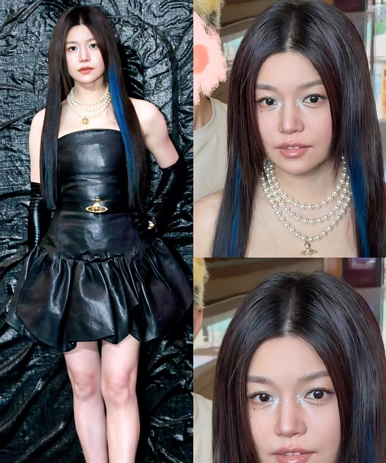 陈妍希估计笑不出来了，她怎么也没想到，本来只是改个风格，结果把自己的真实性格