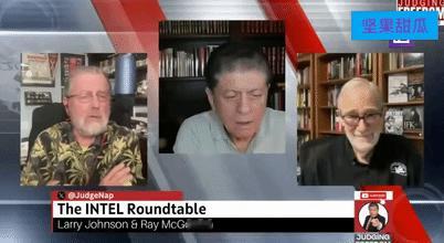 美国前中央情报局分析师拉里·约翰逊在“自由审判”（JudgingFreedom