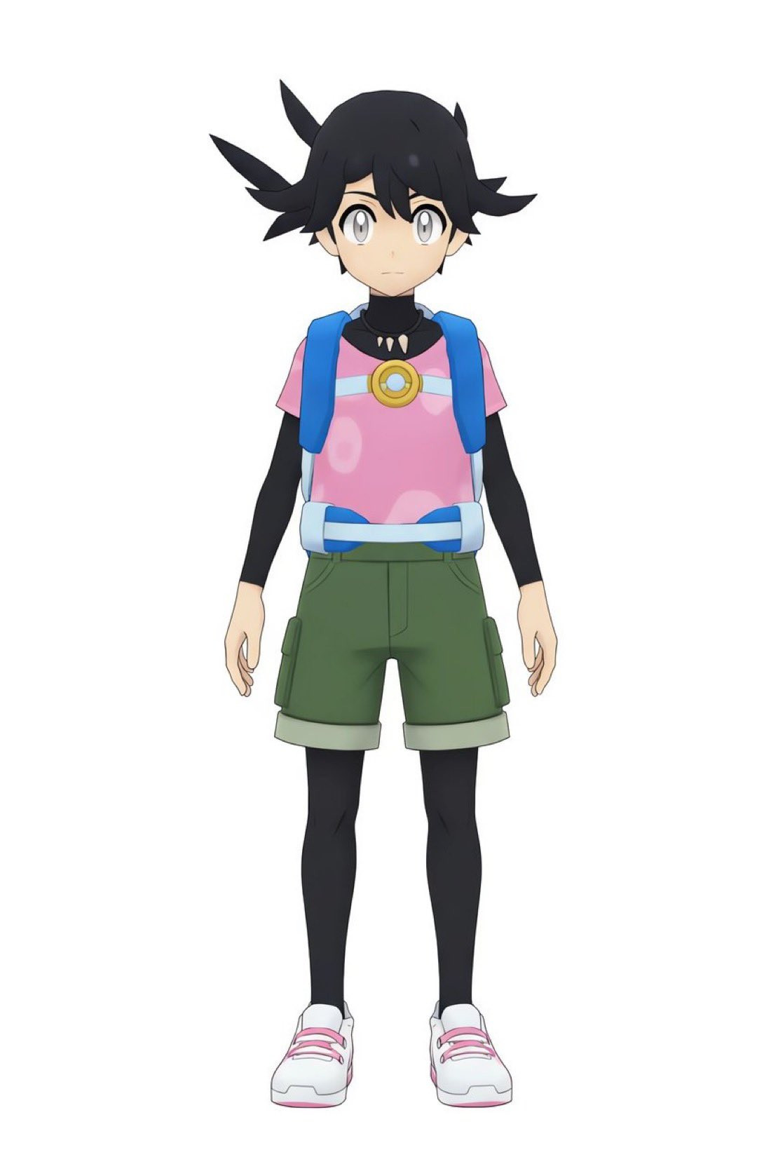 【第十代《宝可梦》大量新料曝光，男女主造型泄露】《宝可梦》第十代游戏《宝可梦：风