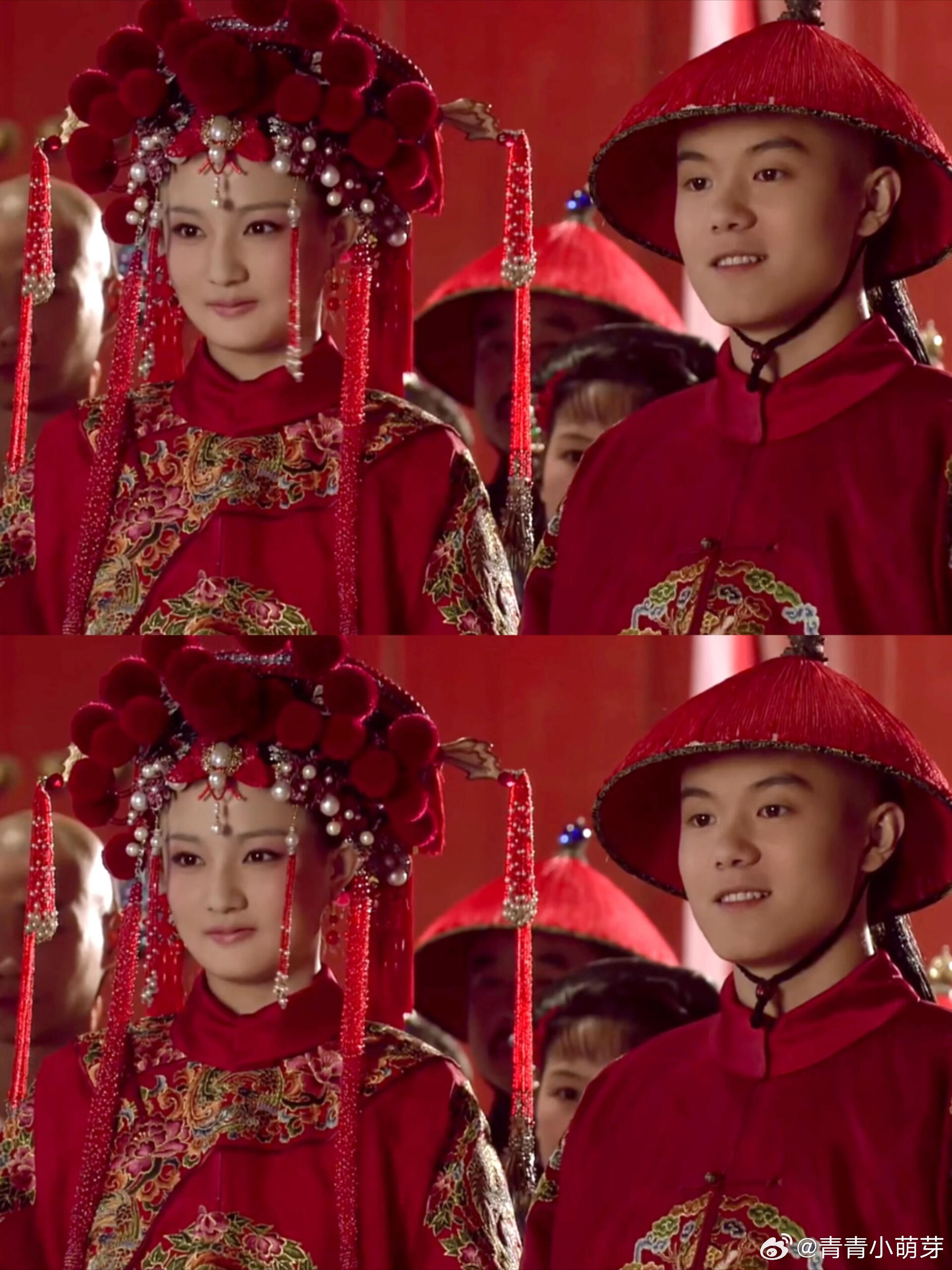 玉娆说她不喜欢金器大婚头冠果然只有珍珠“臣女不仅不喜欢金器首饰而且那步摇上的海