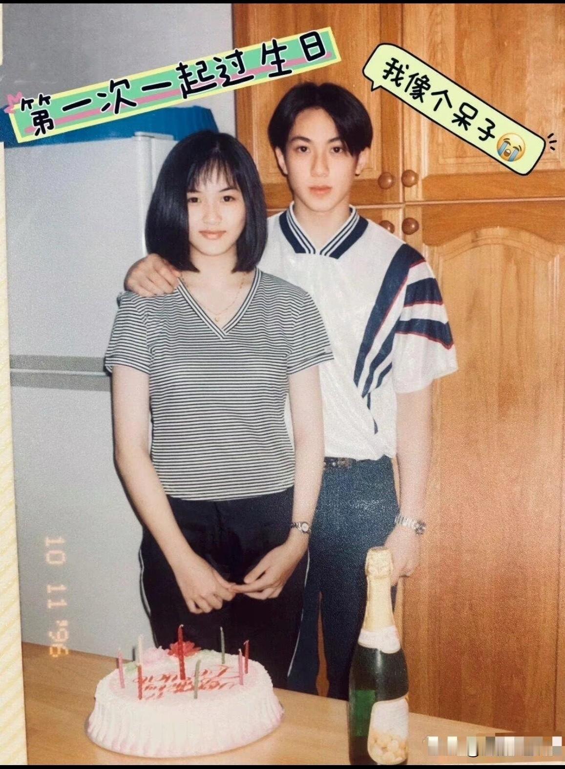 吴尊这个反应真的一点也不奇怪他自己就是十五六岁和他老婆开始谈恋爱的，并且从校