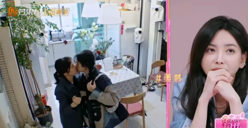 卢昱晓出门前跟妈妈的那个亲亲，看的我生理性不适，母女之间关系再好也不至于亲嘴吧？
