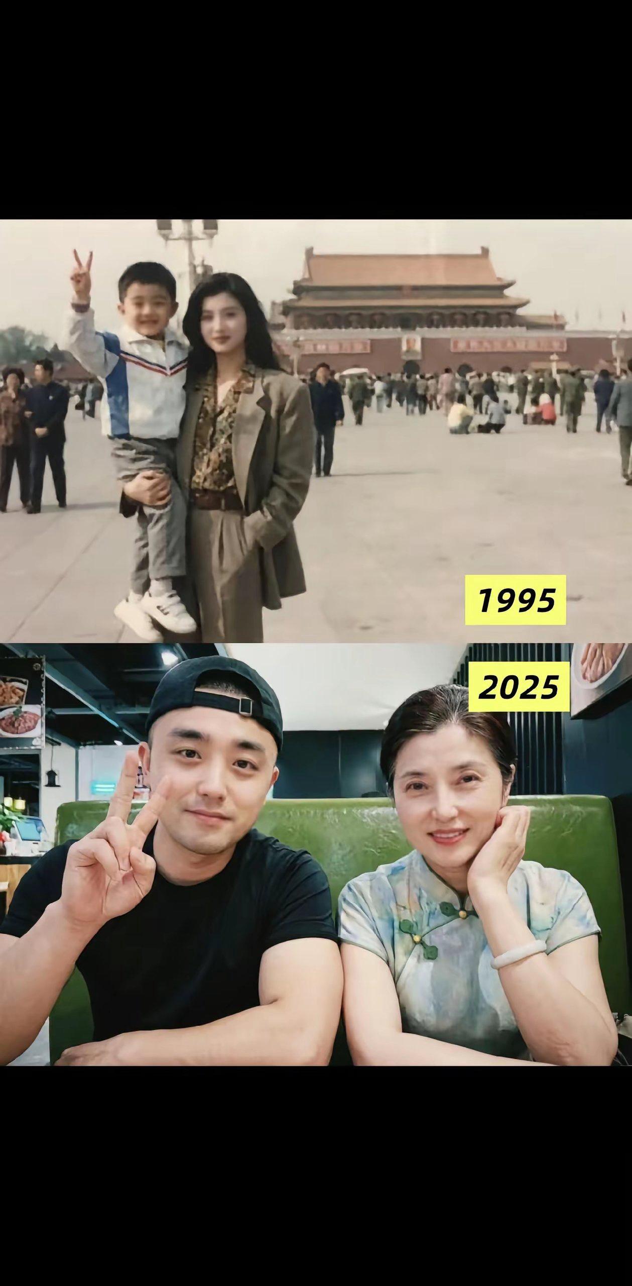 只要有妈妈在，那就没有苦啊。