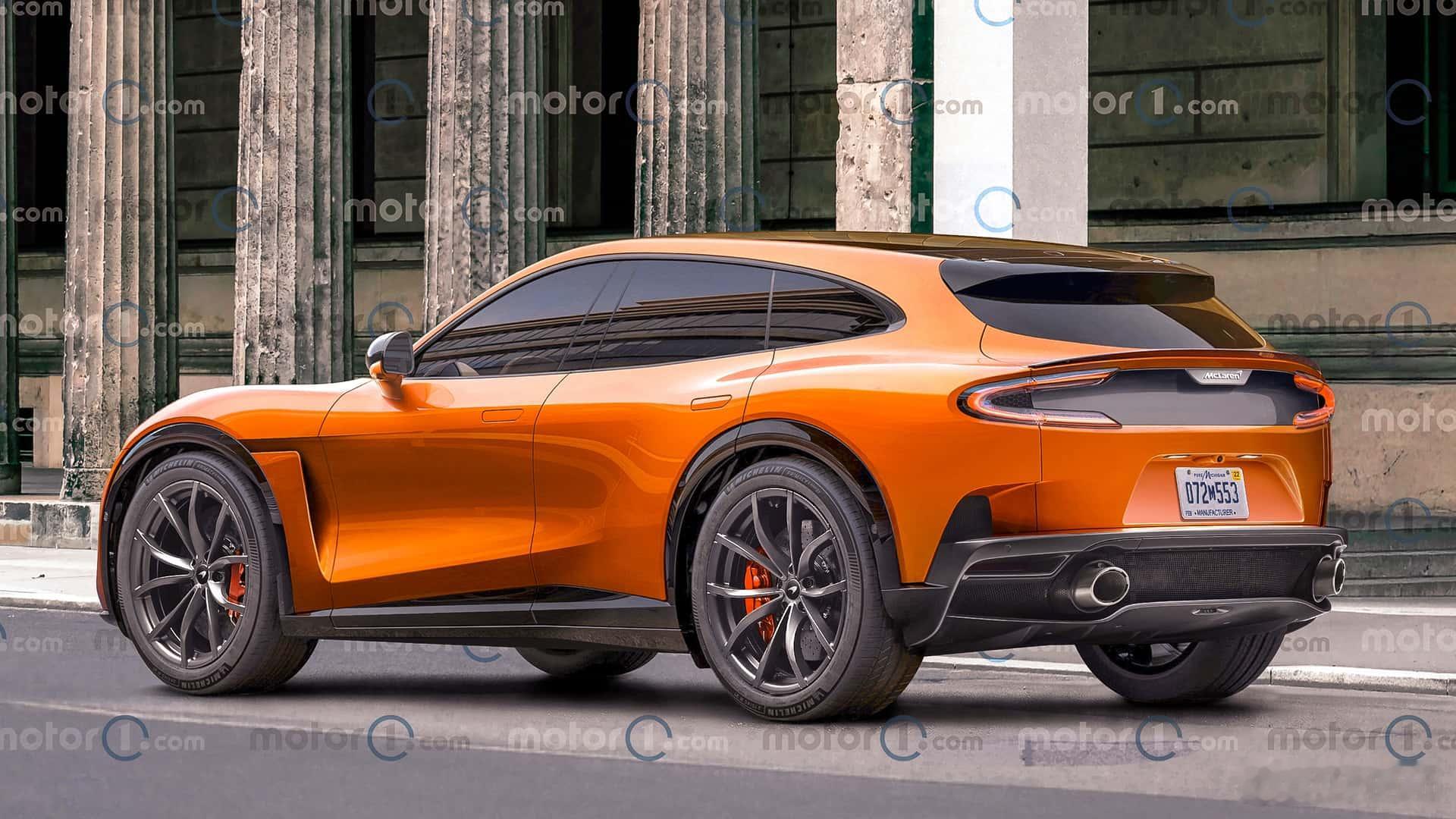 迈凯轮的SUV抄袭小米YU7？不用那么兴奋，这位只是外媒的假想图Motor1自己