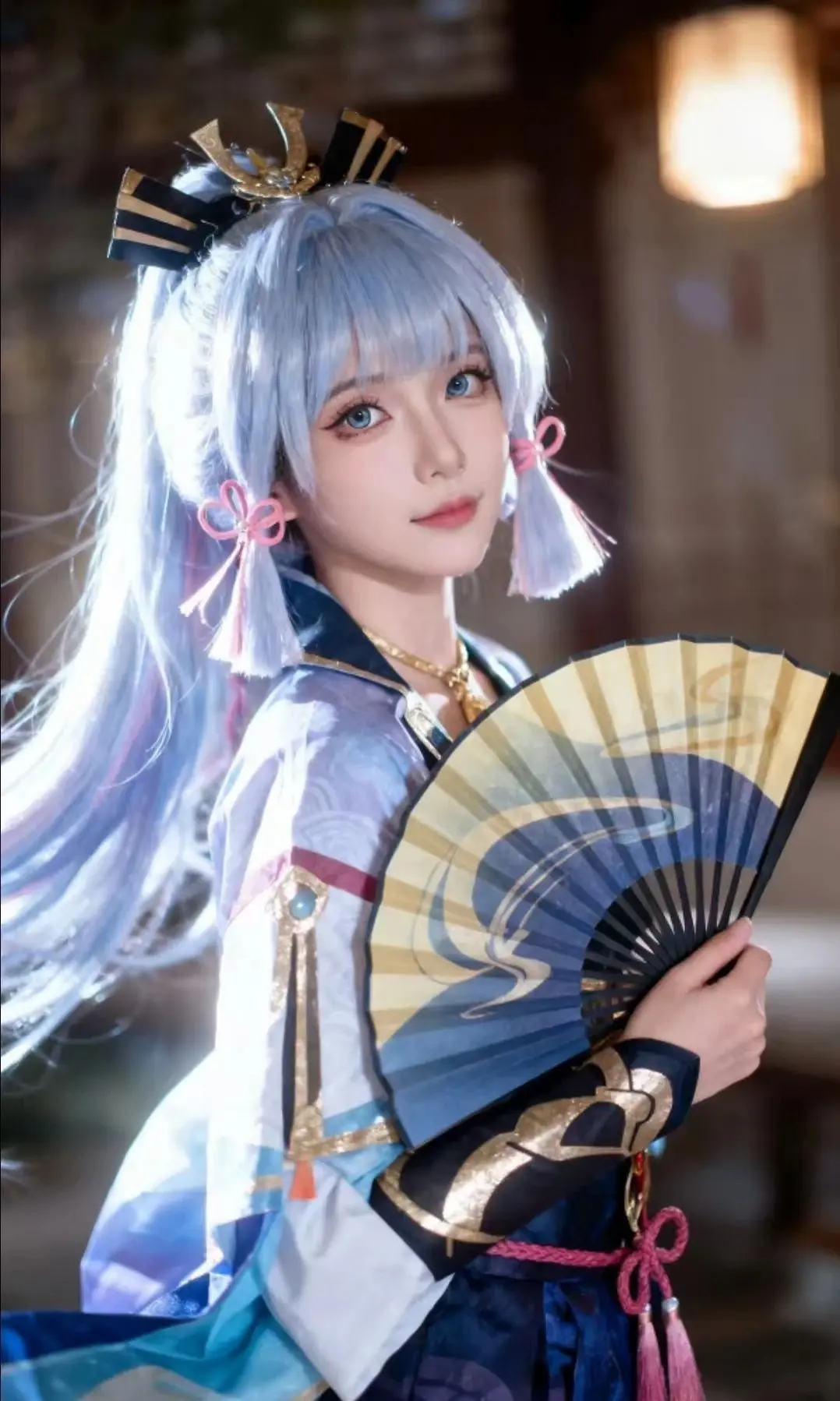 cosplay 神里绫华cos 原神cos cosplay收藏夹 cos正片